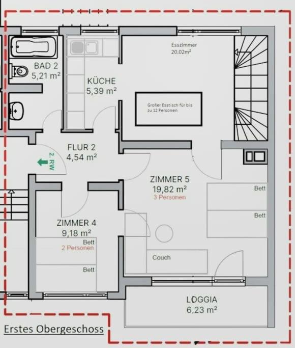 Duplex Apartment Ullstein- 4 Bedrooms, 2 Bathrooms, Living Room, 2 Parking Spaces, Boxspringbeds, Family & Business Apartment! Berlin Exterior photo